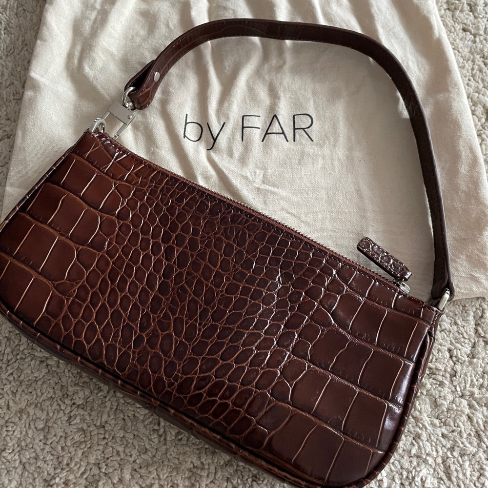 by FAR rachel bag brown shoulder bag - Picture 2 of 8